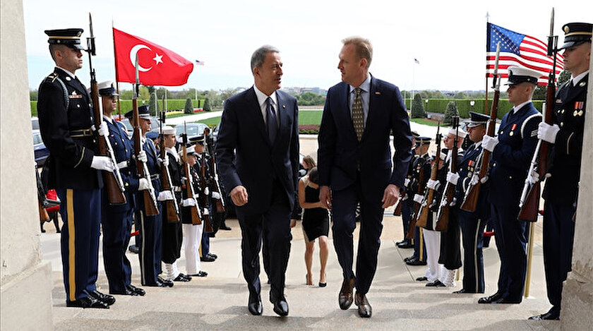 Hulusi Akar ile Shanahan telefonda görüştü