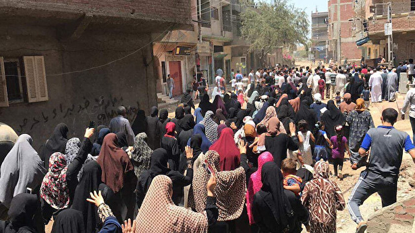 Mursi'nin doğduğu Eş-Şarkıyye iline bağlı El-Adve köyü