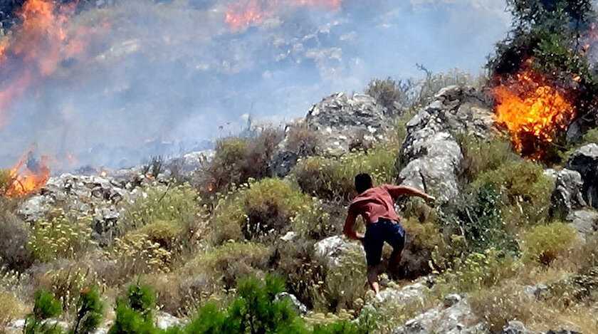 Son Dakika Balikesir Havran Da Korkutan Oran Yangini