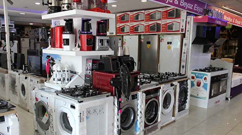 Bazı beyaz eşyalardaki 18 ay taksit imkanı sektörde olumlu etki yaptı.