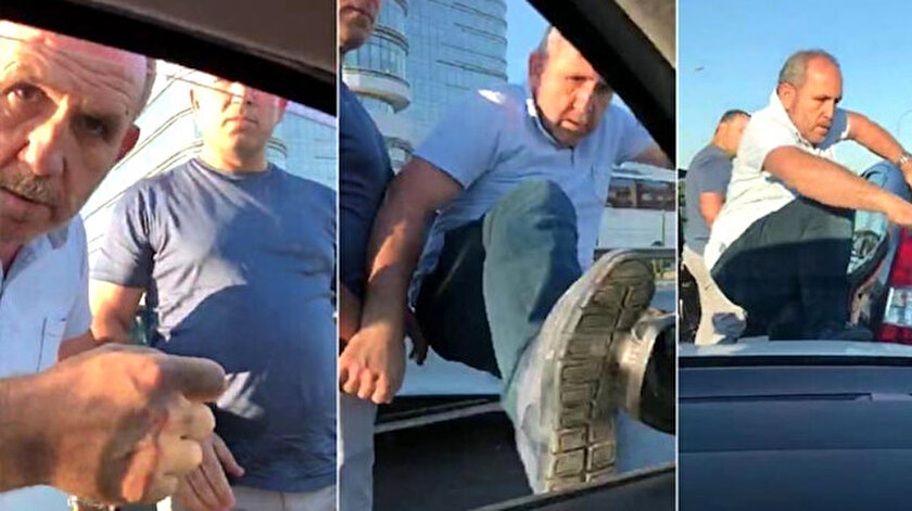 Baklavacı kardeşler, içerisinde hamile kadının bulunduğu aracı tekmelemişlerdi.
