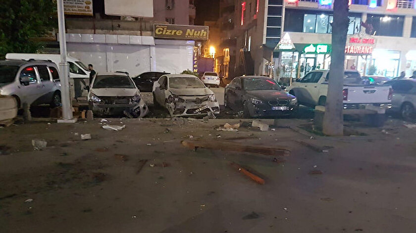 Cizre'de güvenlik güçlerine yönelik el yapımı patlayıcı ile saldırı düzenlendi.