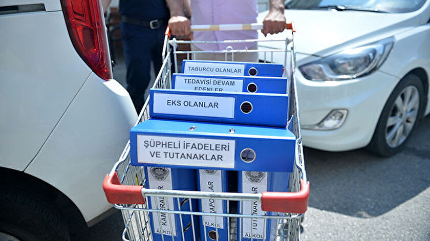 Metil alkolden zehirlenenlerin dosyaları