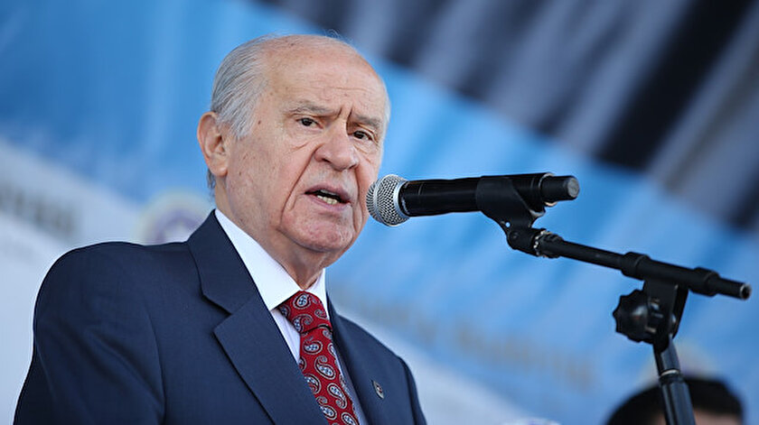 MHP Lideri Devlet Bahçeli.