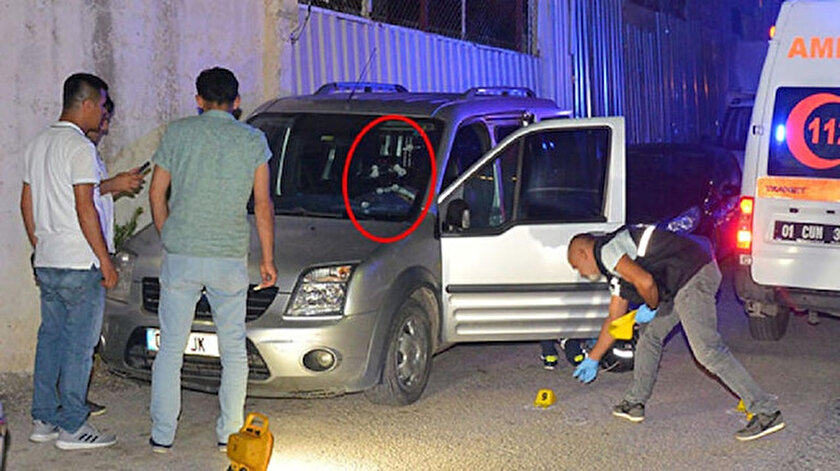 Bahattin Erol'un saldırıya uğradığı araç