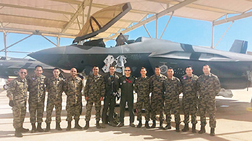 Amerika Da F 35 Egitimi Alan Turk Pilotlar Donuyor