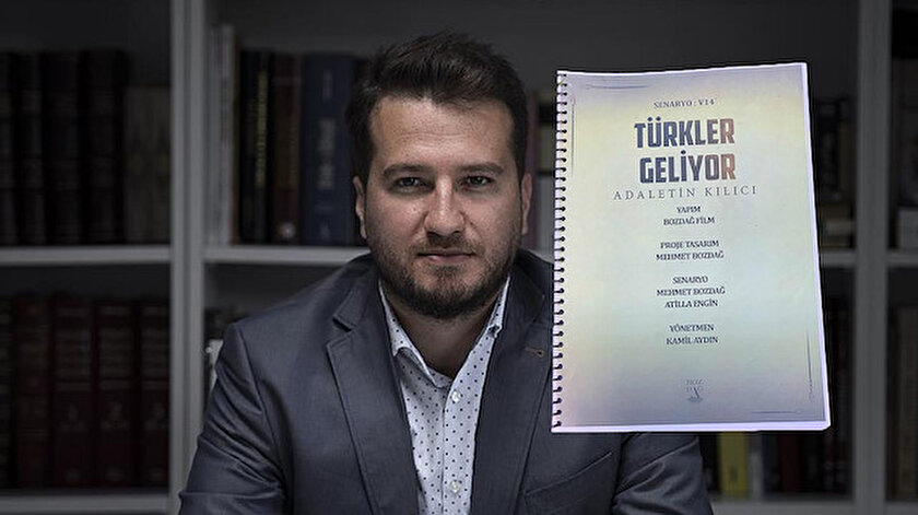 Bozdağ'ın yeni projesini "Türkler Geliyor" ismiyle duyurdu.