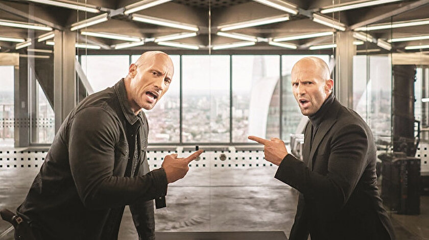 Dwayne Johnson ve Jason Statham
