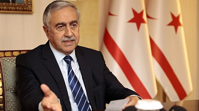 Kuzey Kıbrıs Türk Cumhuriyeti Cumhurbaşkanı Mustafa Akıncı.