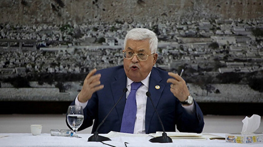 Filistin Devlet Başkanı Mahmud Abbas