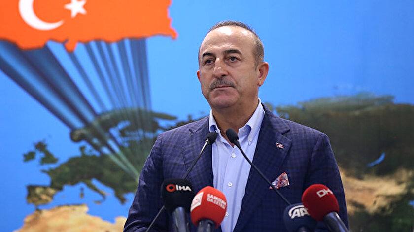 Dışişleri Bakanı Çavuşoğlu.