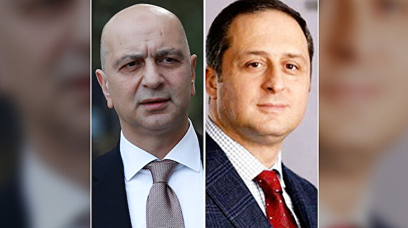 FETÖ'nün para kasalarından Akın İpek ve FETÖ'cü Avukat Rasim Kuseyri.