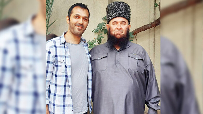 Talha Menteş ve Molaev Ramazan (Sağda)