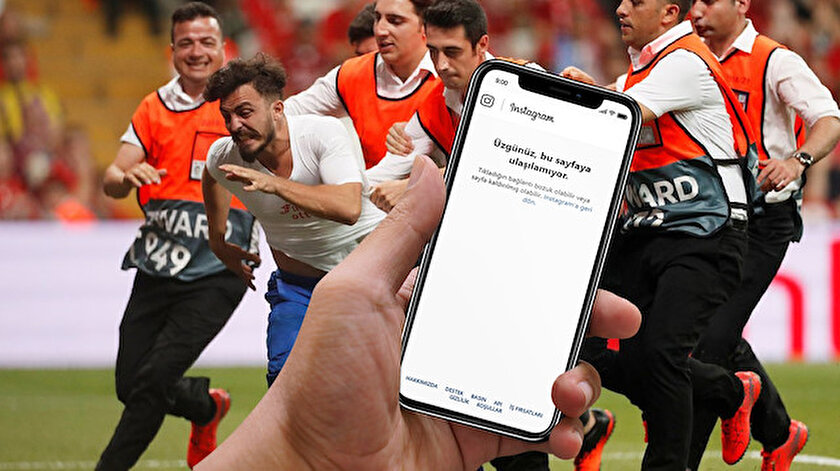 Sahaya giren Youtube fenomeninin İnstagram hesabının kapandığı görüldü.