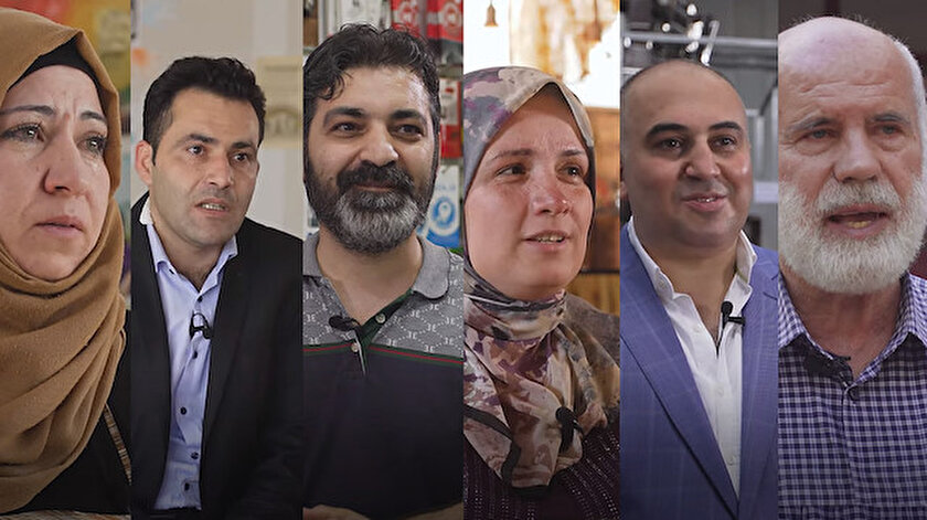 "İkinci Vatan: Türkiye" isimli belgeselde konuşan 6 Suriyeli sığınmacı