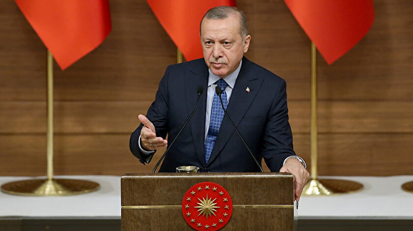Cumhurbaşkanı Erdoğan.