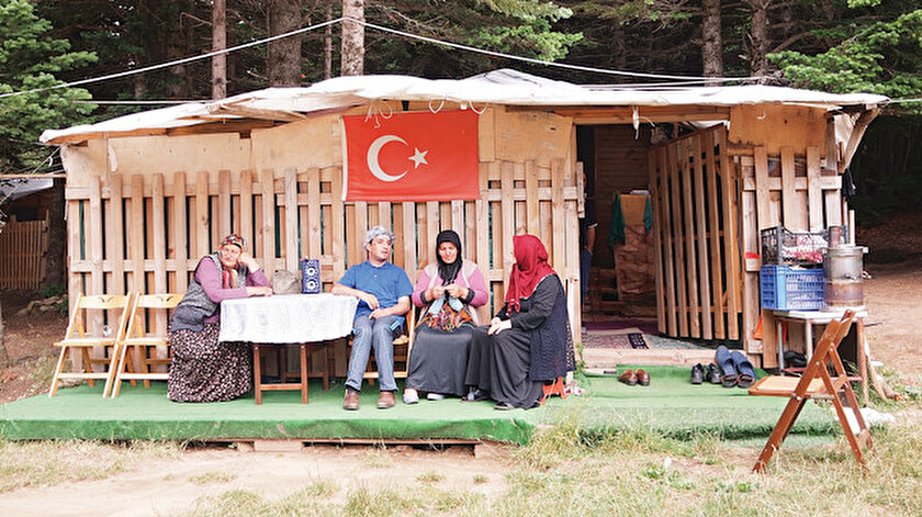 Doğayla başbaşa olmak insanı şehrin tüm karmaşasından uzaklaştırıyor.
