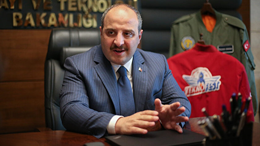Sanayi ve Teknoloji Bakanı Mustafa Varank.