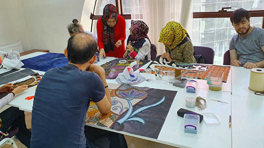 Umudun Kanatlari Ozel Egitim Grubundan El Emegi Urunler