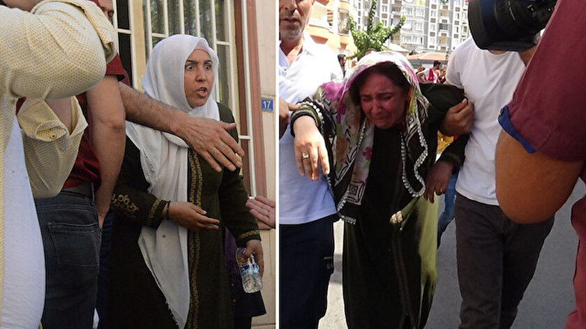 Fenalaşan Aysel Bozkurt'a sağlık görevlileri müdahale etti.