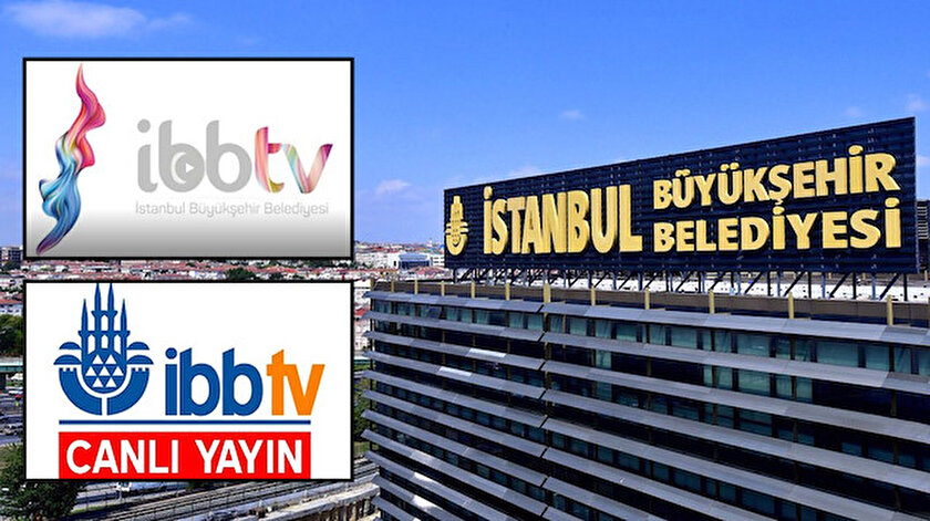 ibb tv nin yeni kacak logosu minare gitti renkli duman geldi yeni safak