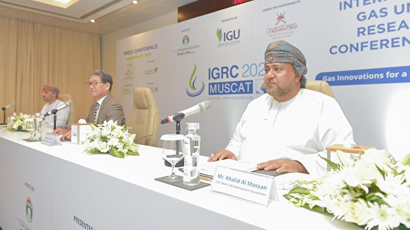 Umman LNG Geliştirme Vakfı CEO'su Halid el Messan.