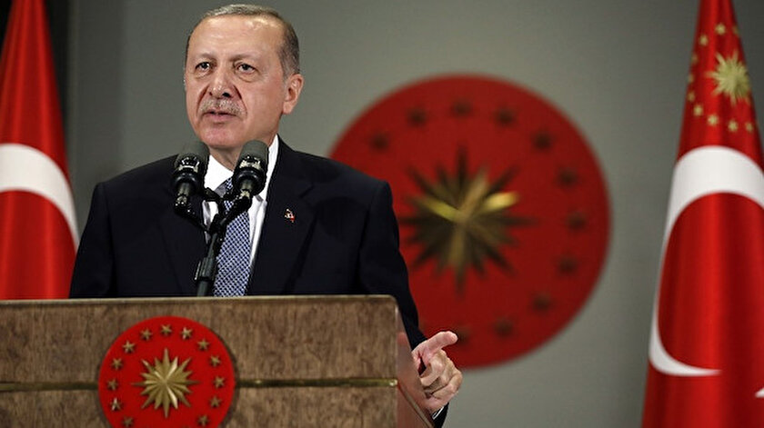 Cumhurbaşkanı Recep Tayyip Erdoğan.