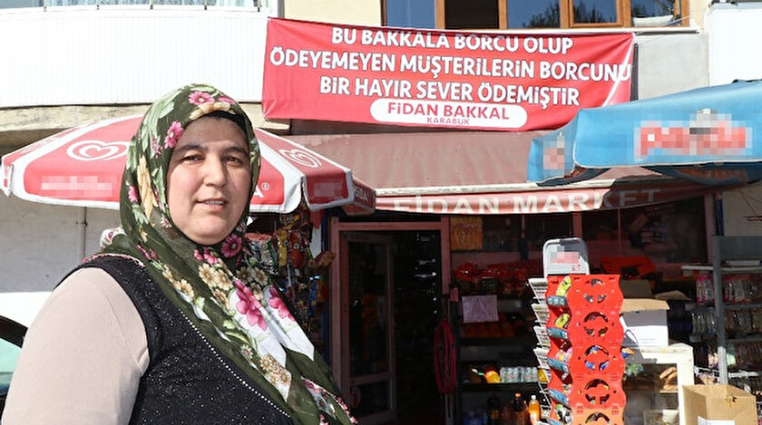 karabuk haberleri hayirsever veresiye defterindeki tum borclari kapatti yeni safak