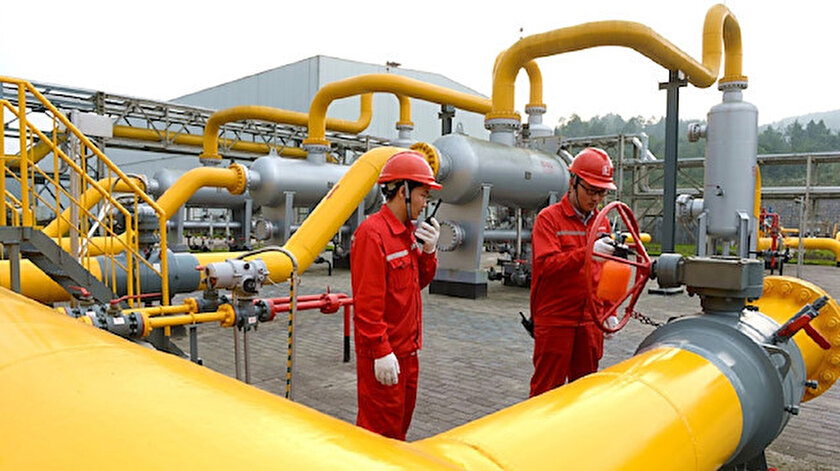 Doğu Türkistanda keşfedildi: Çin 115 milyar metreküplük doğal gaz rezervi buldu