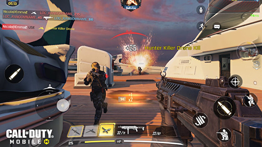 Tencent Games’in ödüllü TiMi Studios tarafından geliştirilen ve Activision tarafından yayınlanan Call of Duty: Mobile oyunu, mobilde ücretsiz ve tek kişilik oynanış aksiyon deneyimi sunuyor.