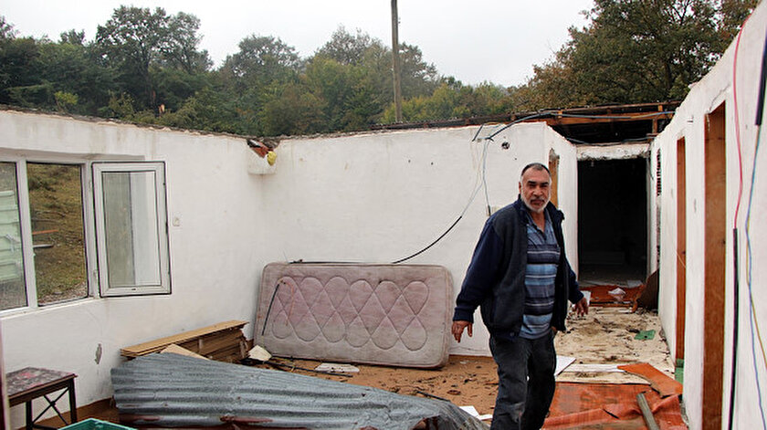 Bolu Haberleri Bolu Daki Hortumda 12 Ev Hasar Gordu