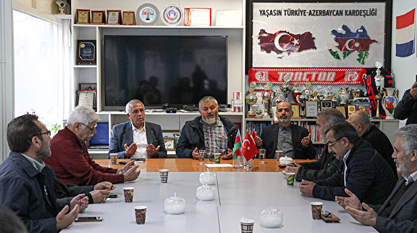 Düzenlenen etkinlikte harekatın başarılı olması için dua edildi.