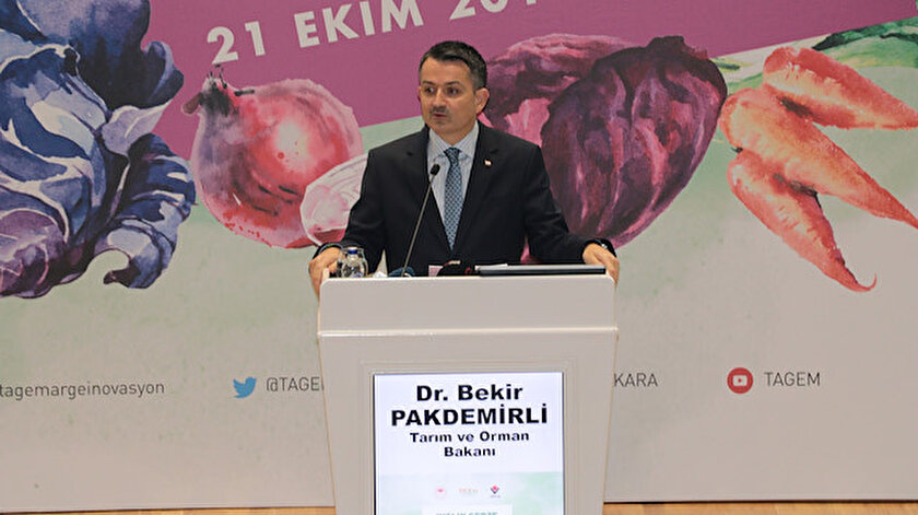 Tarım ve Orman Bakanı Bekir Pakdemirli