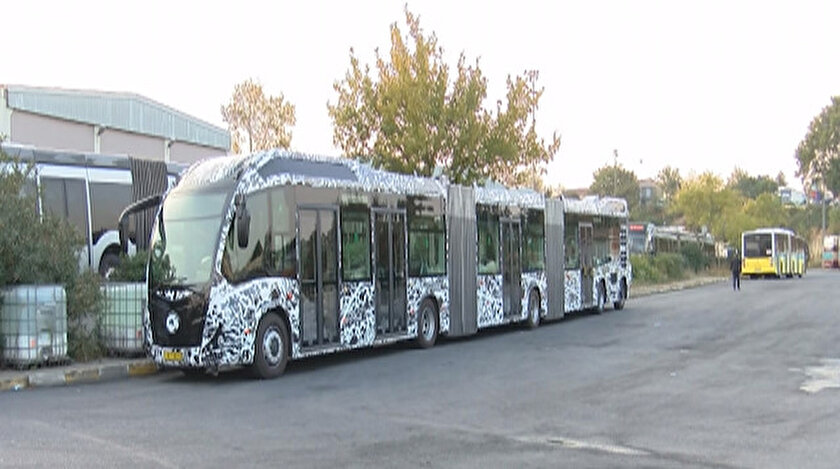 İstanbulun yeni metrobüsleri test ediliyor: Tek seferde 280 kişiyi taşıyacak