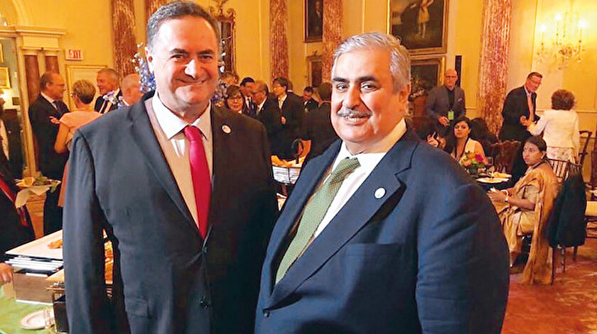 Israel Katz - Şeyh Halid bin Ahmed