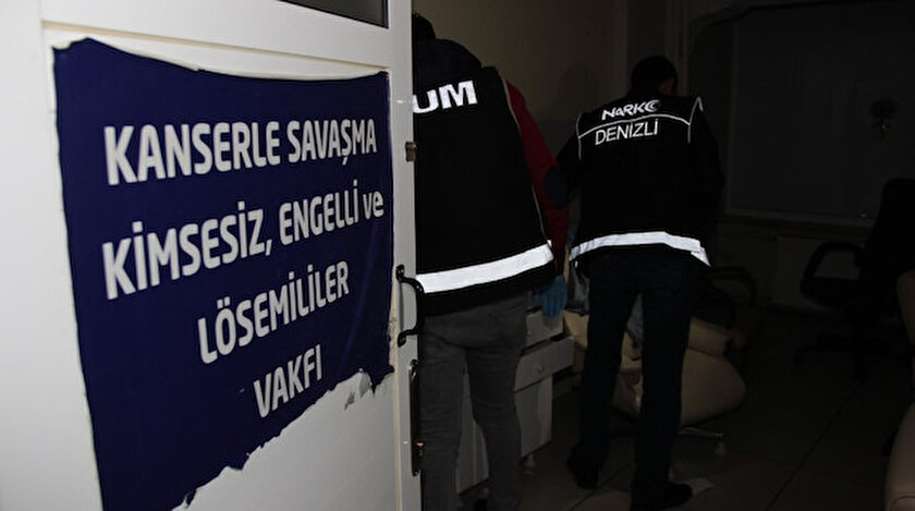 Zehir tacirleri uyuşturucu satışı için vakıf kurmuş