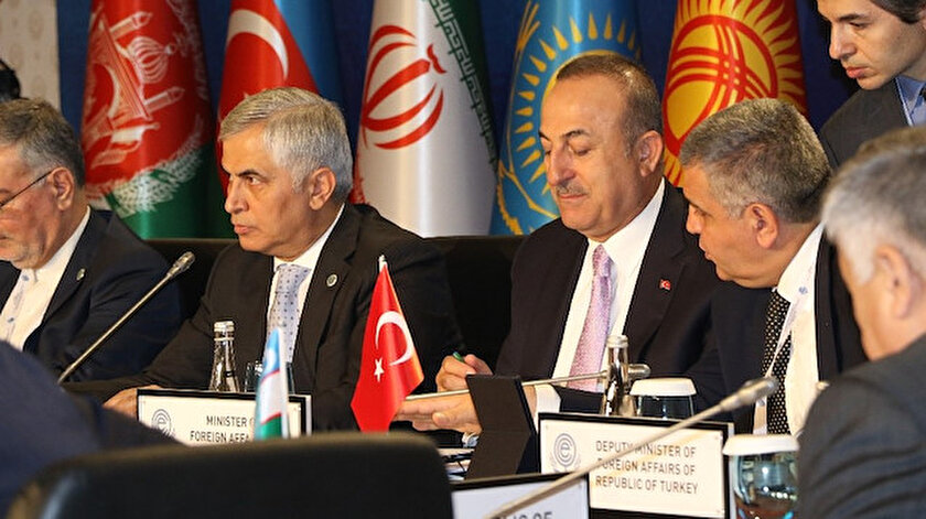 Dışişleri Bakanı Mevlüt Çavuşoğlu konuşma yaptı.