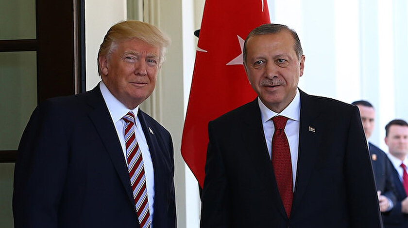 Donald Trump ve Recep Tayyip Erdoğan
