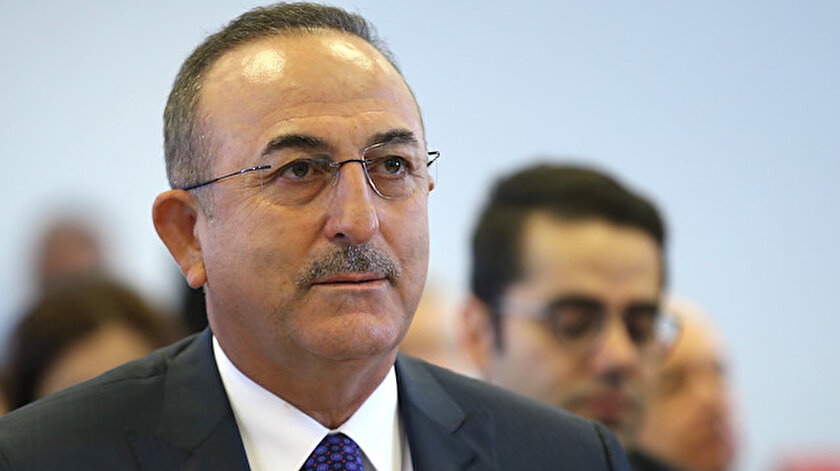 Çavuşoğlunun Avrupa Parlamentosu başkanına tepkisi: ABnin samimiyetsiz ve ikiyüzlü tutumunun yeni bir örneği