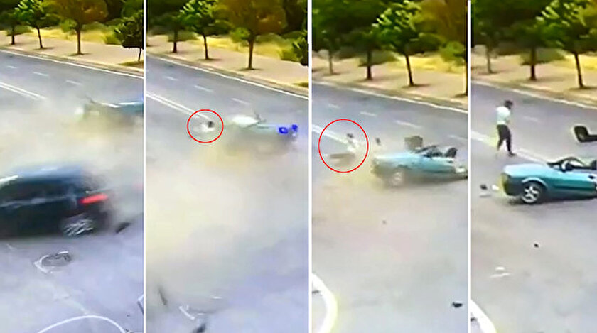 Antalya'daki mucize kurtuluşun görüntüleri