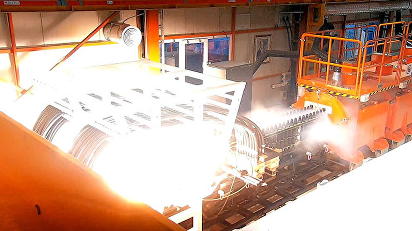 TUFAN Elektromanyetik Top Sisteminden namlu çıkış enerjisi rekoru.