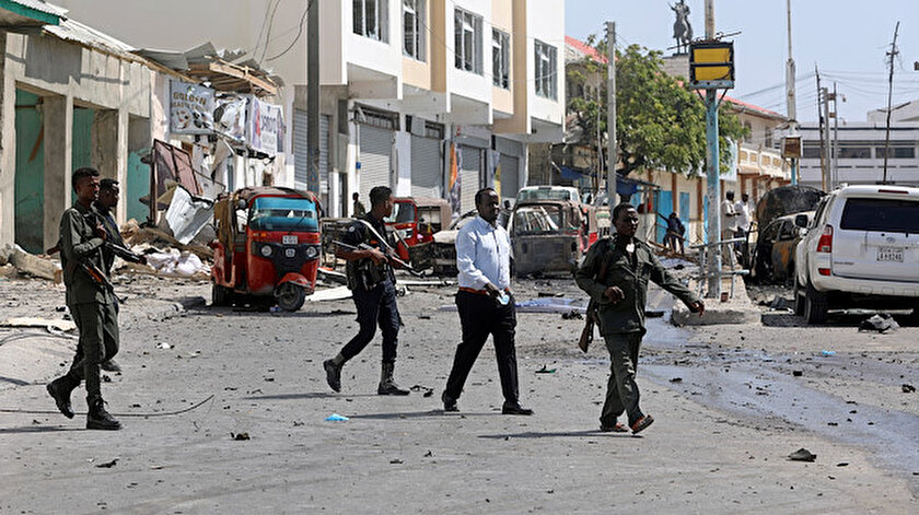 Somalide meclis binası yakınında bombalı saldırı gerçekleşti