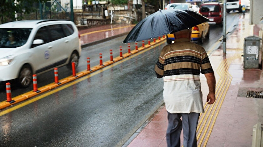 Meteorolojiden bazı illere yağış uyarısı yapıldı.