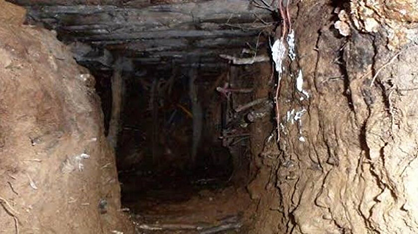 Teröristler, tünelleri Türkiye'nin olası askeri harekatlarına karşı direnme, sızma ve ani saldırı amacıyla kazmıştı.