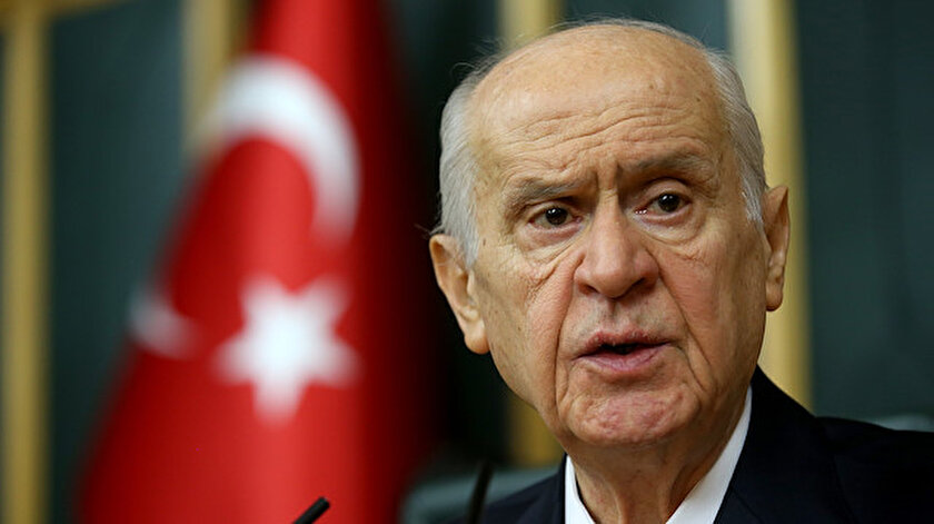 MHP Genel Başkanı Devlet Bahçeli.