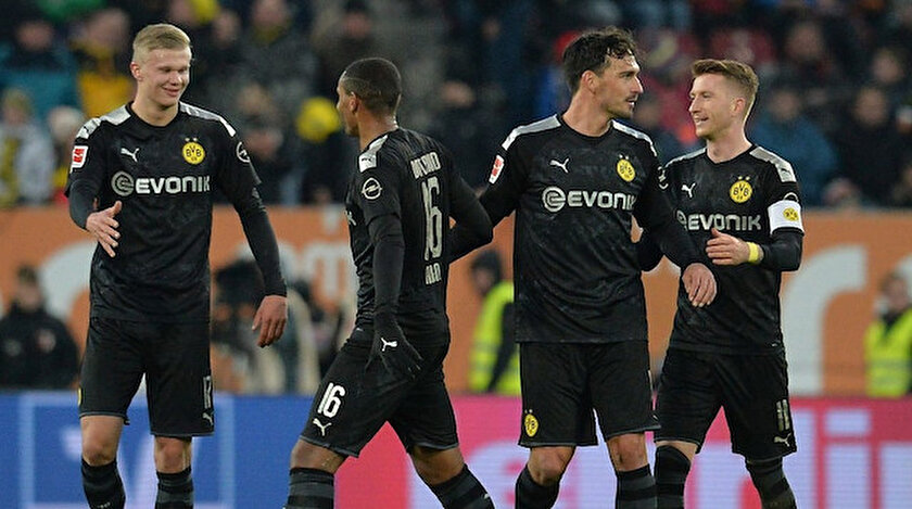 Augsburg-Borussia Dortmund: 3-5
