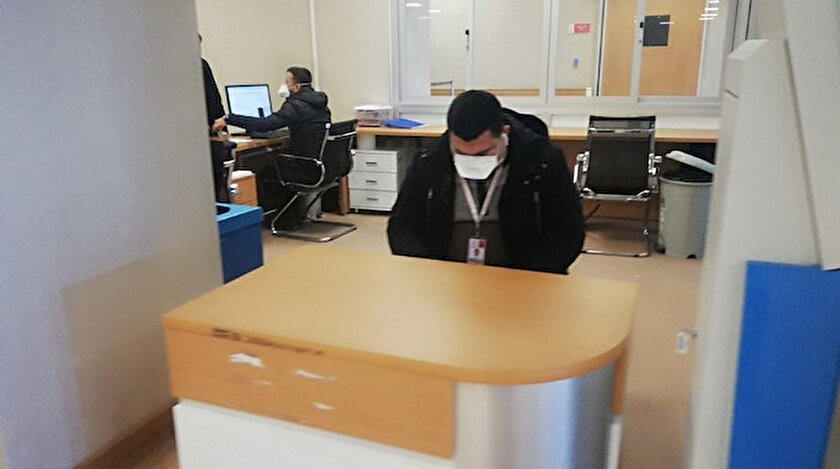 Devlet hastanesinde ‘domuz gribi’ alarmı: Acildeki kırmızı alan kapatıldı