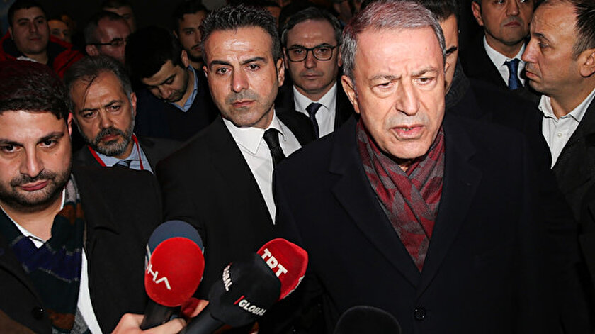Milli Savunma Bakanı Hulusi Akar.