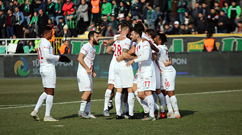 Yukatel Denizlispor - Antalyaspor: 0-3