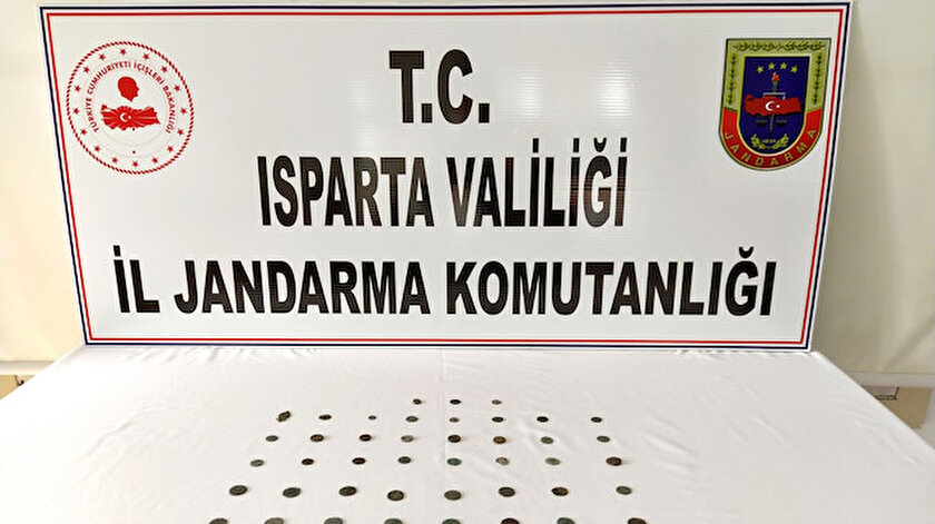 Isparta haberleri: Roma ve Bizans dönemine ait 51 sikke ele geçirildi!